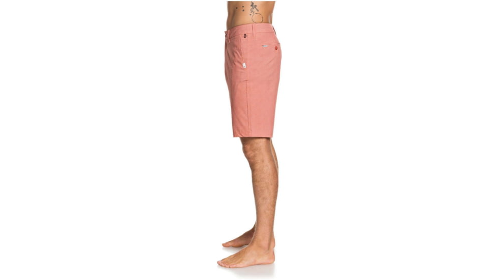 Quiksilver Union Heather 20 Amphibian Boardshorts - Mens, Redwood, 34, EQYWS03653-MNL0-34