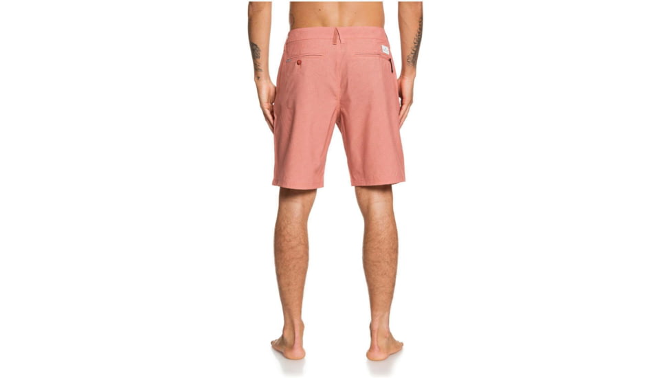 Quiksilver Union Heather 20 Amphibian Boardshorts - Mens, Redwood, 34, EQYWS03653-MNL0-34