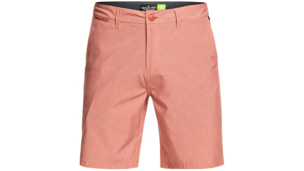Quiksilver Union Heather 20 Amphibian Boardshorts - Mens, Redwood, 34, EQYWS03653-MNL0-34