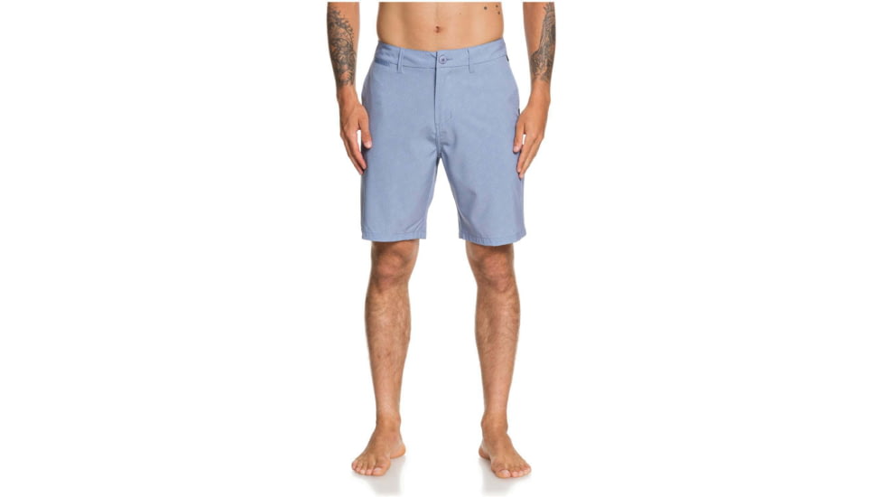 Quiksilver Union Heather 20 Amphibian Boardshorts - Mens, Stone Wash, 34, EQYWS03653-BKJ0-34