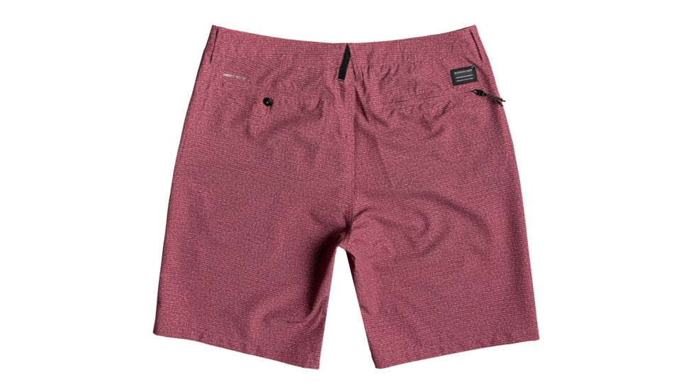 Quiksilver Union Heather 20 Inch Amphibian Boardshorts - Mens, Cordovan, 32, EQYWS03583-RRT0-32