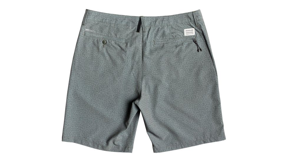 Quiksilver Union Heather 20 Inch Amphibian Boardshorts - Mens, Thyme, 34, EQYWS03583-CQY0-34