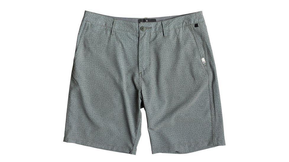 Quiksilver Union Heather 20 Inch Amphibian Boardshorts - Mens, Thyme, 34, EQYWS03583-CQY0-34