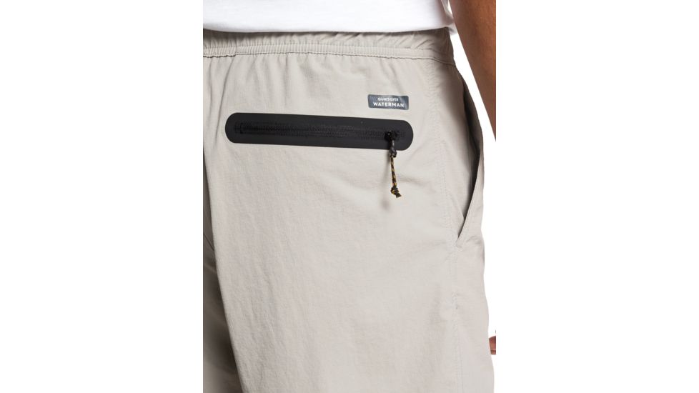 Quiksilver Waterman Rapid 17 Inch Technical Shorts - Mens, Flint Gray, Medium, EQMWS03083-SJM0-M