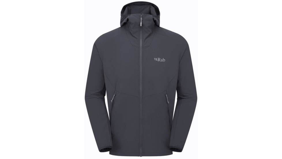 Rab Borealis Hoody - Mens, Beluga, Large, QWS-76-BEL-LRG