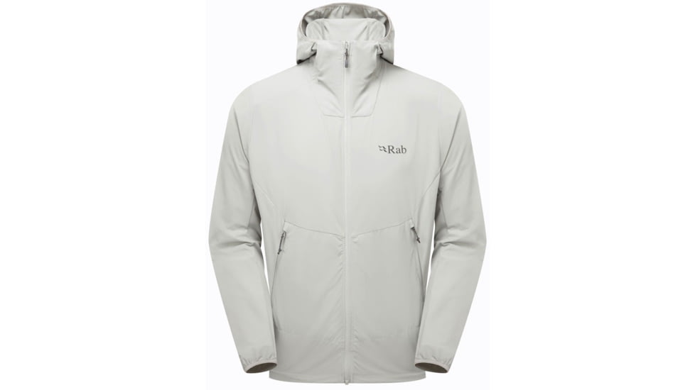 Rab Borealis Hoody - Mens, Light Zinc, Medium, QWS-76-LZN-MED