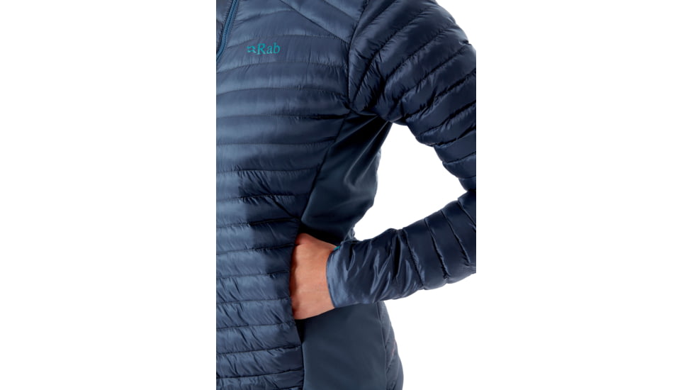 Rab Cirrus Flex 2.0 Jacket - Womens, Steel, Extra Small, QIO-75-ST-08
