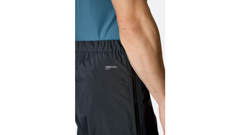 Rab Firewall Mountain Pants - Mens, Black, Medium, Long, QWG-98-BLK-MED-LG
