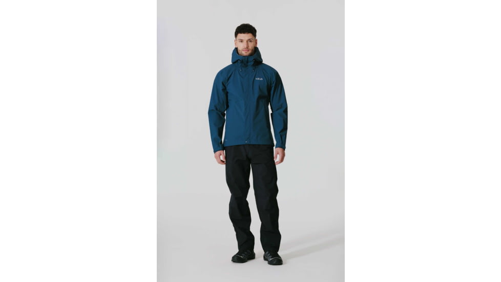 Rab Firewall Pants - Mens, Black, Large, Regular, QWI-34-BLK-LRG-RG
