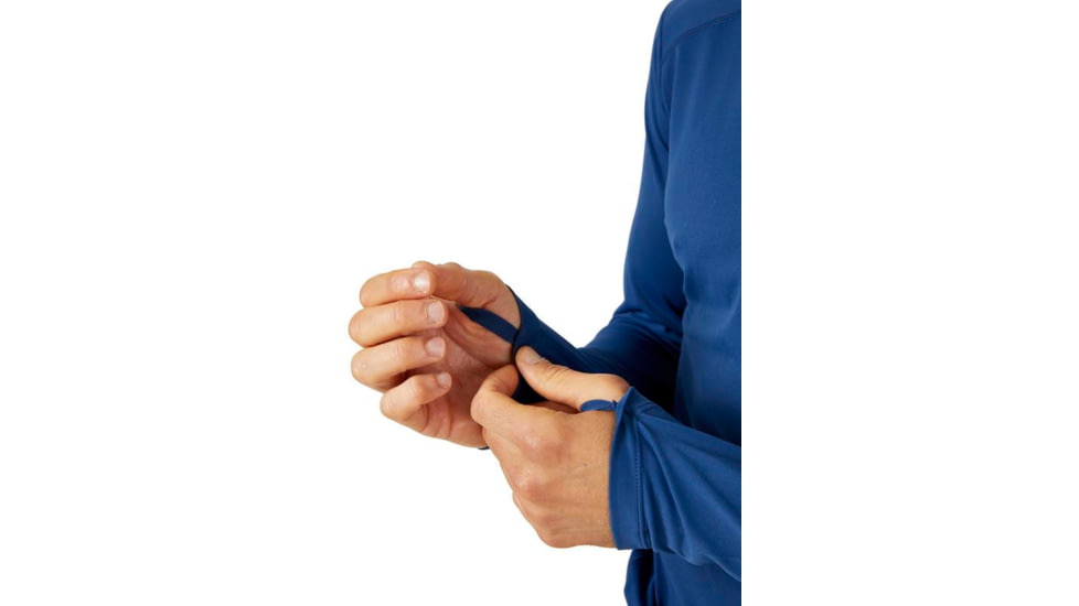 Rab Force Hoody - Mens, Nightfall Blue, Small, QBL-09-NFB-SML