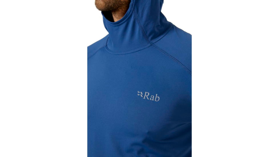 Rab Force Hoody - Mens, Nightfall Blue, Small, QBL-09-NFB-SML