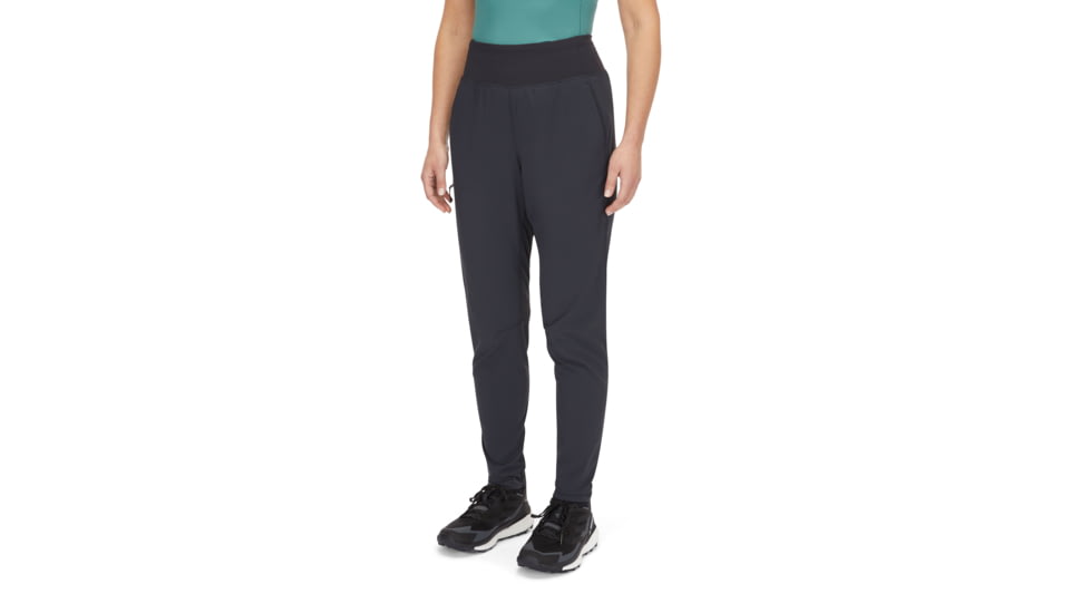 Rab Momentum Pants - Womens, Beluga, 10 Short Leg, QFV-83-BEL-10-SH