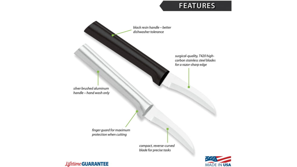 Rada Cutlery Granny Paring Knife Alm Bulk, RDCR100