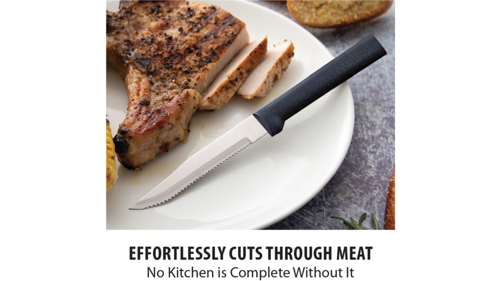 Rada Cutlery Serrated Steak Knife Blk Bag, RDCW205