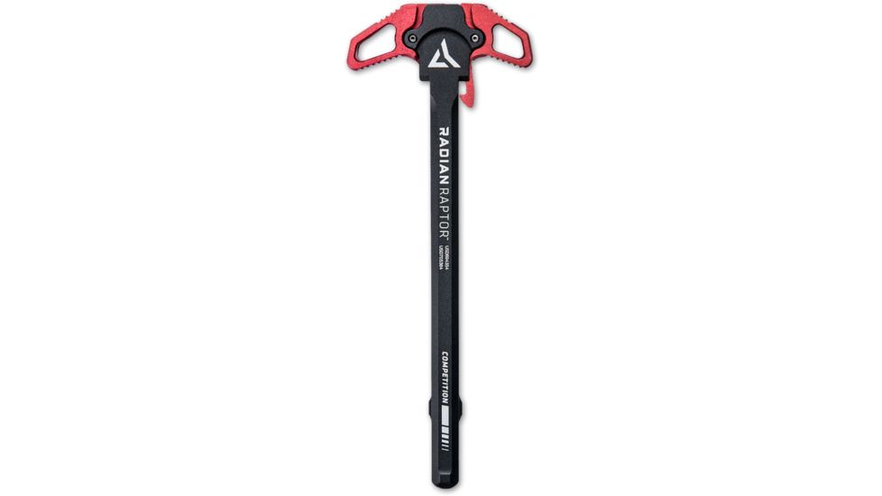 Radian Weapons Competition Raptor Charging Handle, AR15/M16, Red, R0232