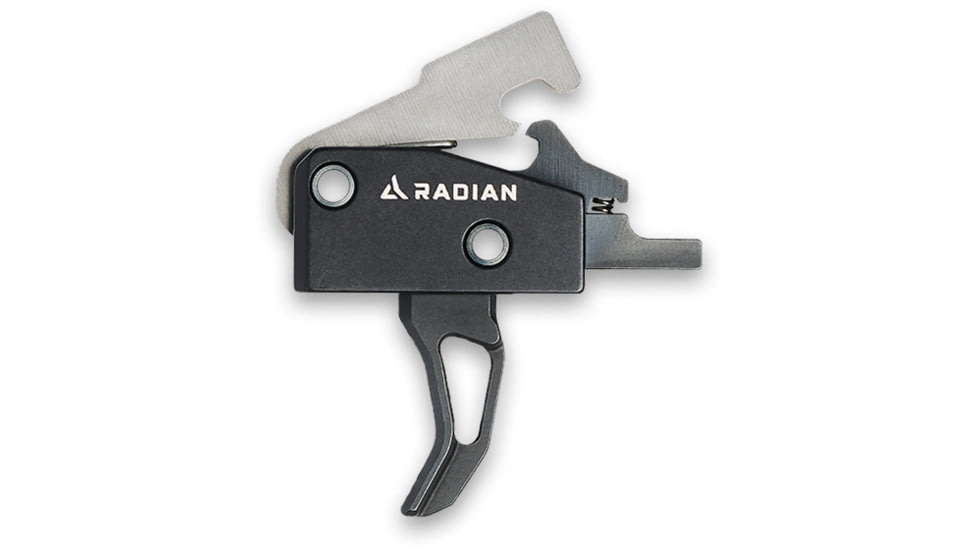 Radian Weapons AR15 Vertex Trigger CBX, Curved, 3.5-4lb, Black, R0927