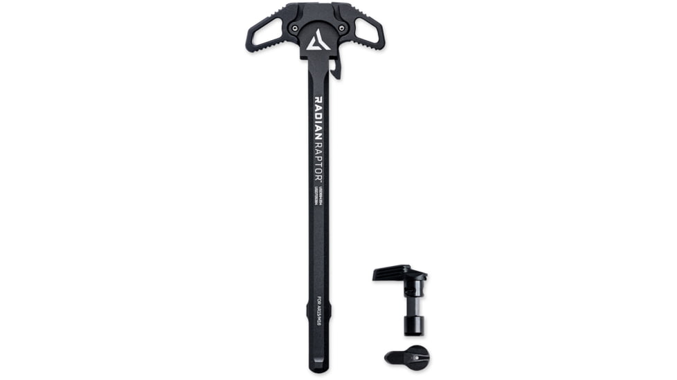 Radian Weapons Combo Raptor Charging Handle with Talon Safety, AR15/M16, Black, R0275