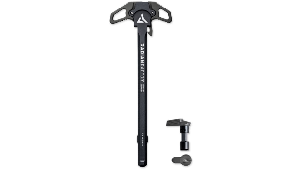 Radian Weapons Combo Raptor Charging Handle with Talon Safety, AR15/M16, Radian Grey, R0664