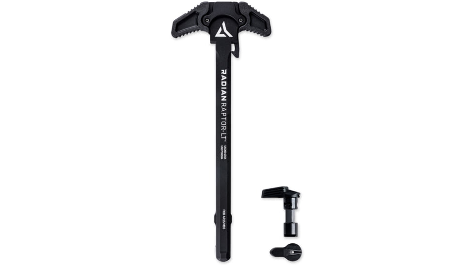 Radian Weapons Combo Raptor LT Charging Handle with Talon Safety, AR15/M16, Black, R0290