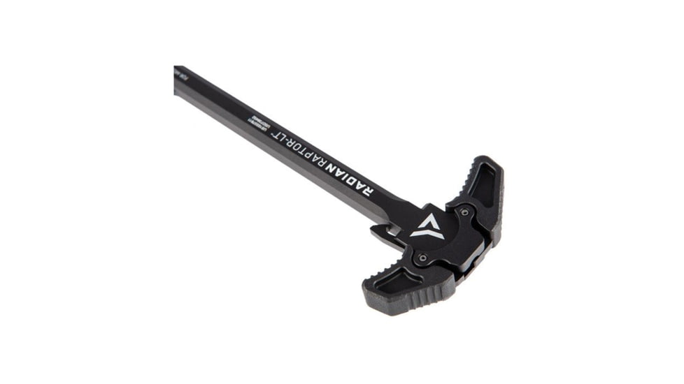 Radian Weapons Raptor LT Ambi Charging Handle &amp; Talon Poly Ambi Safety Selector Combo, AR-15, Long/Short, Black, R0290