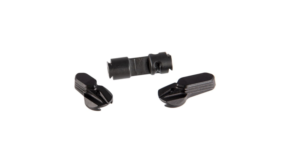 Radian Weapons Raptor LT Ambi Charging Handle &amp; Talon Poly Ambi Safety Selector Combo, AR-15, Long/Short, Black, R0290