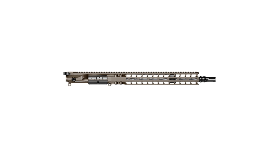 Radian Weapons Model 1, AR-15, 6mm ARC, 14.5 inch M-LOK Upper Receiver, Fluted, Mid Length, 1-7 Twist, 5/8x24, Dead Air Keymo Flash Hider, Cerakote, Brown, R0899