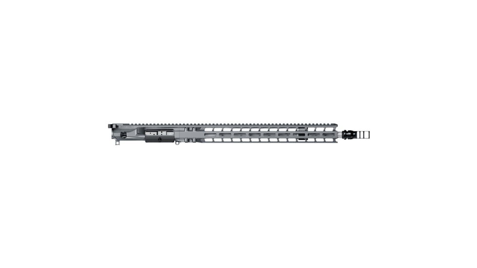 Radian Weapons Model 1, AR-15, 6mm ARC, 18 inch M-LOK Upper Receiver, Fluted, Rifle Length, 1-7 Twist, 5/8x24, Dead Air Keymo Flash Hider, Cerakote, Grey, R0905