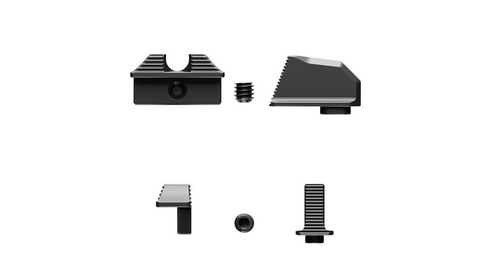 Radian Weapons G9004 Stealth Back-Up Sights Iron Compatible W/Walther PDP 2.0 EP