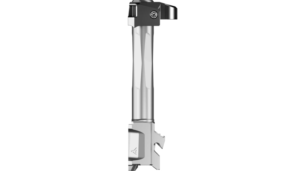 Radian Weapons Glock 19/19X/45 Gen 5 9mm RAMJET Barrel w/ AFTERBURNER Compensator, 4.4in, 1-10 Twist, Black/Grey, R0875