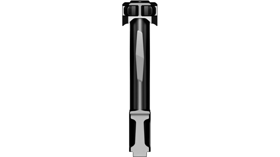 Radian Weapons Glock 17 Gen 6 Ramjet 9mm Luger Non-Threaded Pistol Barrel w/Afterburner Compensator, 4.9 inch, 1-14 LH Twist, Radianite, Black, R0988