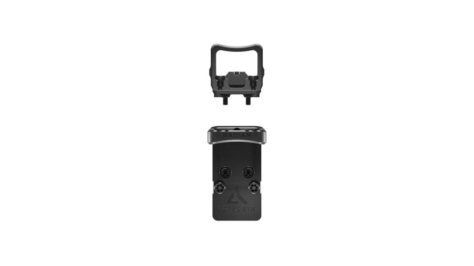 Radian Weapons Guardian+Six Walther Red Dot Sight Mount, PDP 2.0, Black, H0012