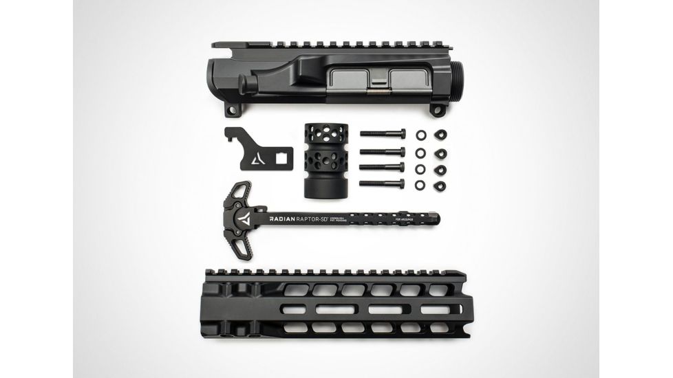 Radian Weapons Model 1 Upper Receiver and Hand Guard Set, 8.5 in, M-LOK, Radian Black, R0196
