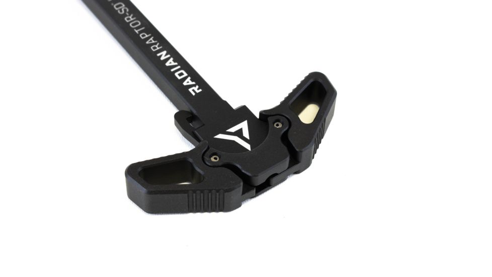 Radian Weapons Raptor-SD Ambidextrous Charging Handle for AR10/SR25, Black, R0012