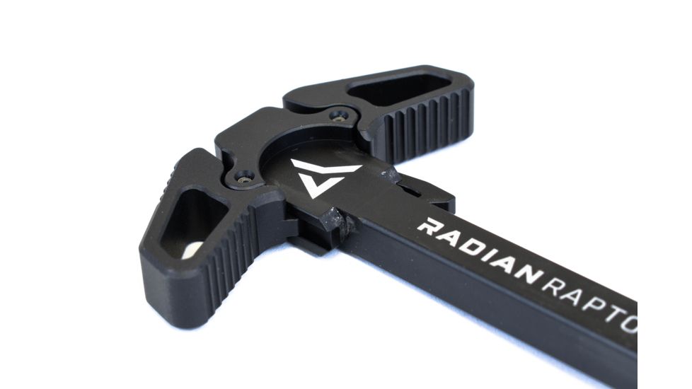 Radian Weapons Raptor-SD Ambidextrous Charging Handle for AR10/SR25, Black, R0012