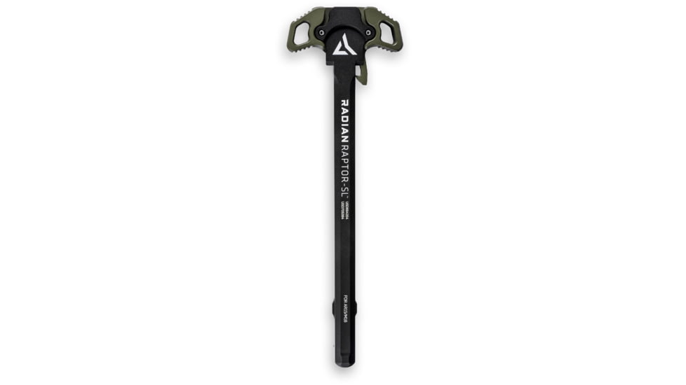 Radian Weapons Raptor SL Ambidextrous Charging Handle, AR-15/ M16/ M4, Talon 45/90 Ambidextrous Safety Selector, Long/ Short, Radian OD, R0676