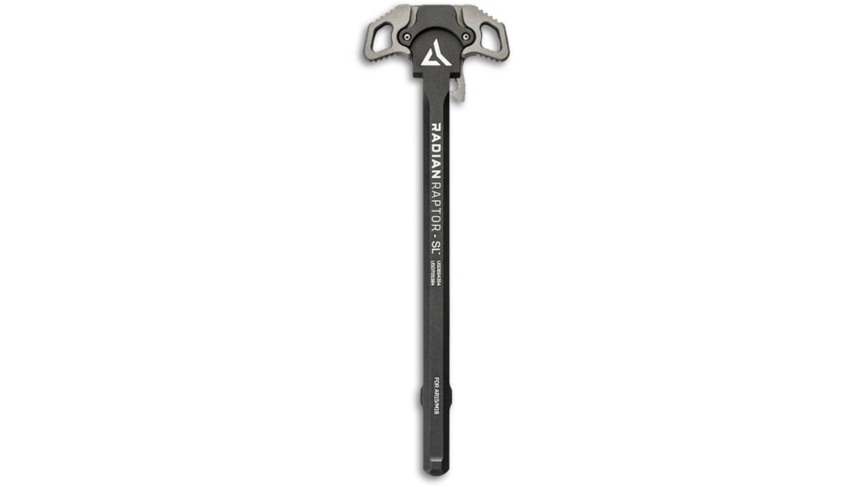 Radian Weapons Raptor SL Ambidextrous Charging Handle, AR-15/ M16/ M4, Talon 45/90 Ambidextrous Safety Selector, Long/ Short, Tungsten, R0672