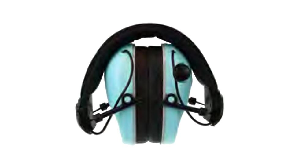Radians Dual Mic Electronic Earmuffs NRR 23 -Aqua, R3220ECS