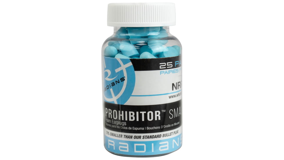 Radians Prohibitor Small Foam Earplugs