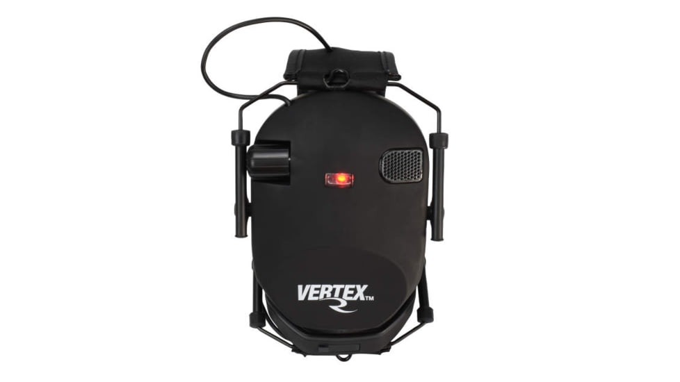 Radians VX0110CS Vertex Electronic Muff 85 DB Over The Head Black Ear Cups With