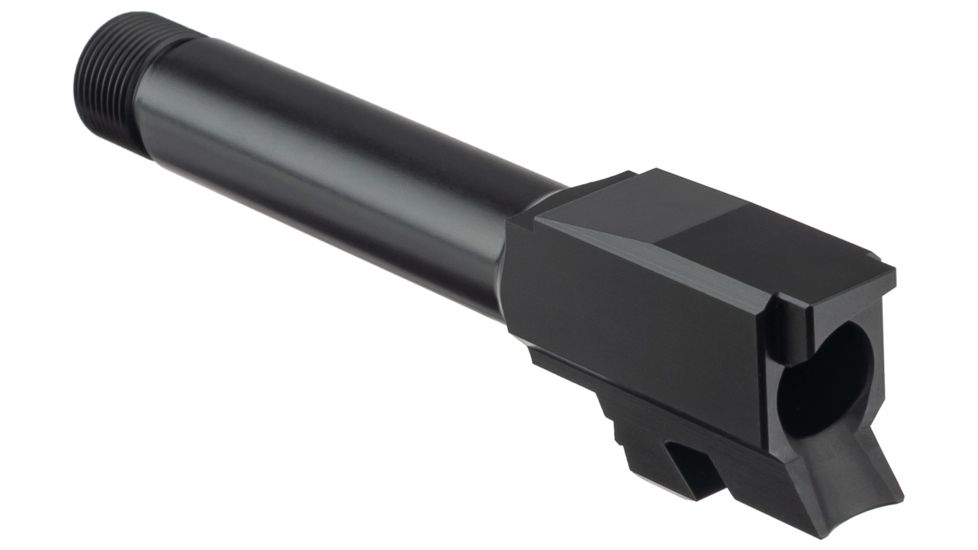Radical Firearms Barrel, Glock 43, 9mm, 1/2x28 Thread, Nitride Finish, Black, GLO-G43-00-005