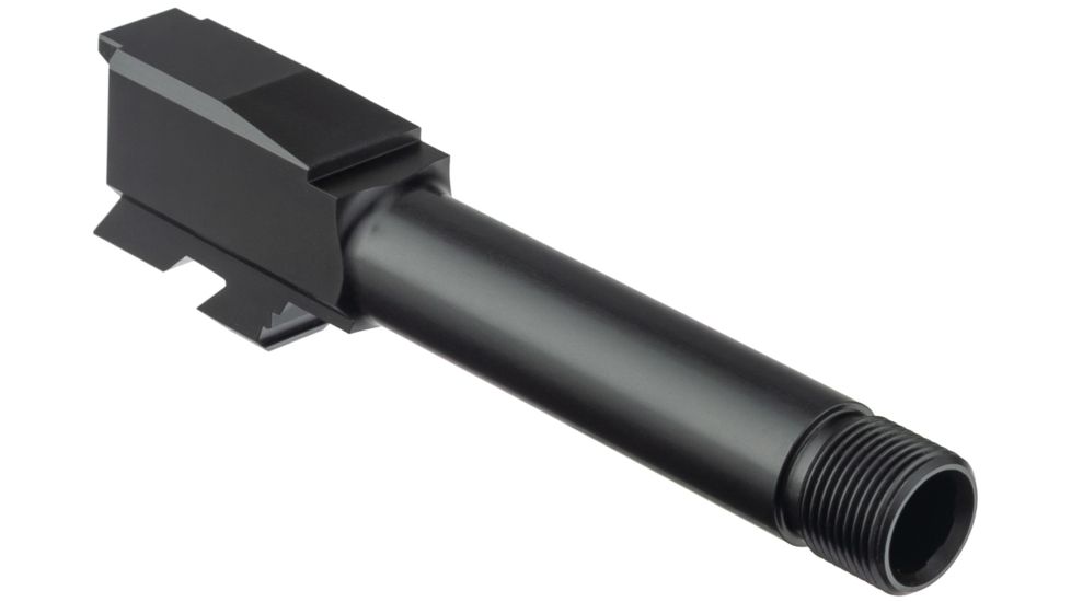 Radical Firearms Barrel, Glock 43, 9mm, 1/2x28 Thread, Nitride Finish, Black, GLO-G43-00-005