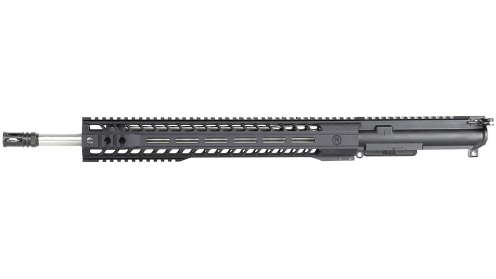 Radical Firearms Complete Upper Assembly 18in 223 Wylde, 416R, HBAR Contour, 1/8 Twist, 15in MHR, M-LOK, A2 Flash Hider, Black, CFU18-223W-SS-15MHR