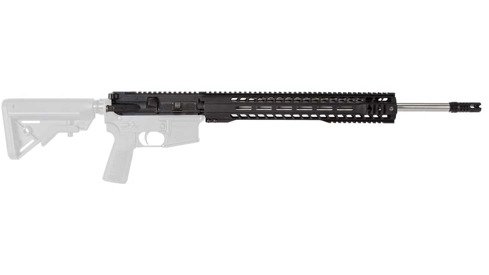USED Radical Firearms Complete Upper Assembly 20 inch 6.5 Grendel SS Match, Medium Contour, 15 inch MHR, Pepper Pot Brake, w/BCG and CH, Black, CFU20-6.5-SS-MED-15MHR, EDEMO1