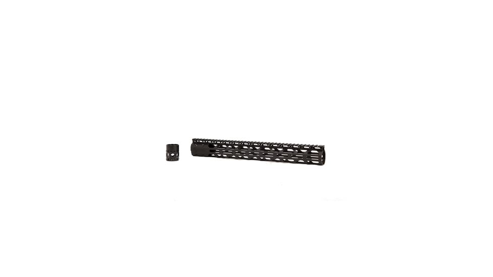 Radical Firearms M-LOK Thin Parallelogram RPR 15 inch, Black 15RPR