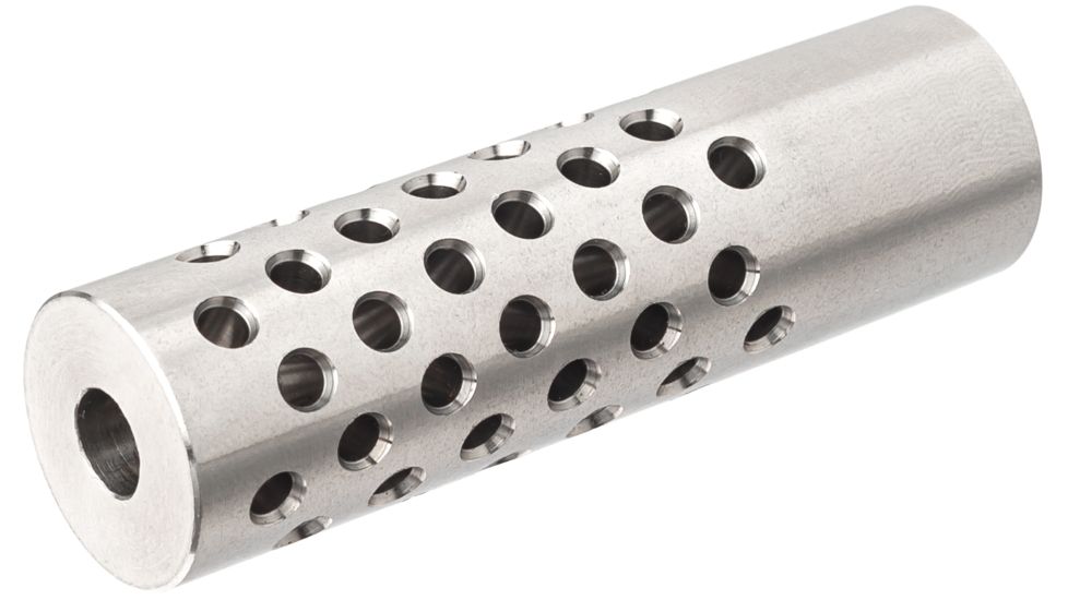 Radical Firearms RF Pepper Pot Brake 1/2x28,304 Stainless Steel, Stainless, PS556