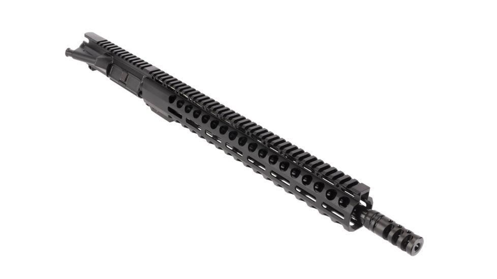 Radical Firearms AR-15 RF Upper Assembly 16in 7.62x39, 4150V HBAR Contour, 1/10 Twist, 10in FQR, QUAD PICATINNY, A2 Flash Hider, Black, FU16-762X39HBAR-10FQR