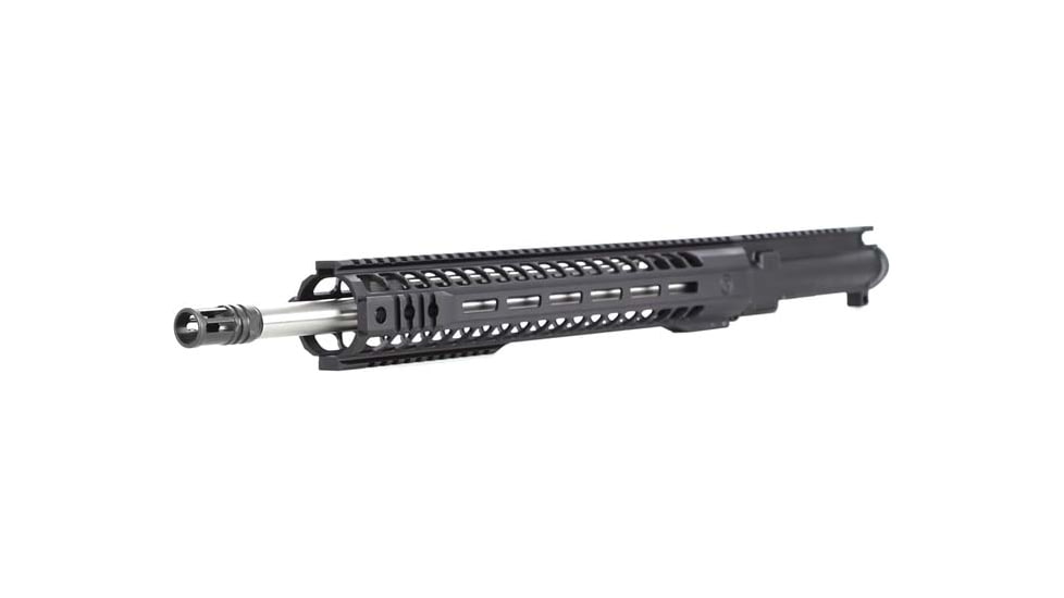 Radical Firearms RF Upper Assembly 18in 223 Wylde, 416R HBAR Contour, 1/8 Twist, 15in MHR, M-LOK, A2 Flash Hider, Black, FU18-223W-SS-15MHR