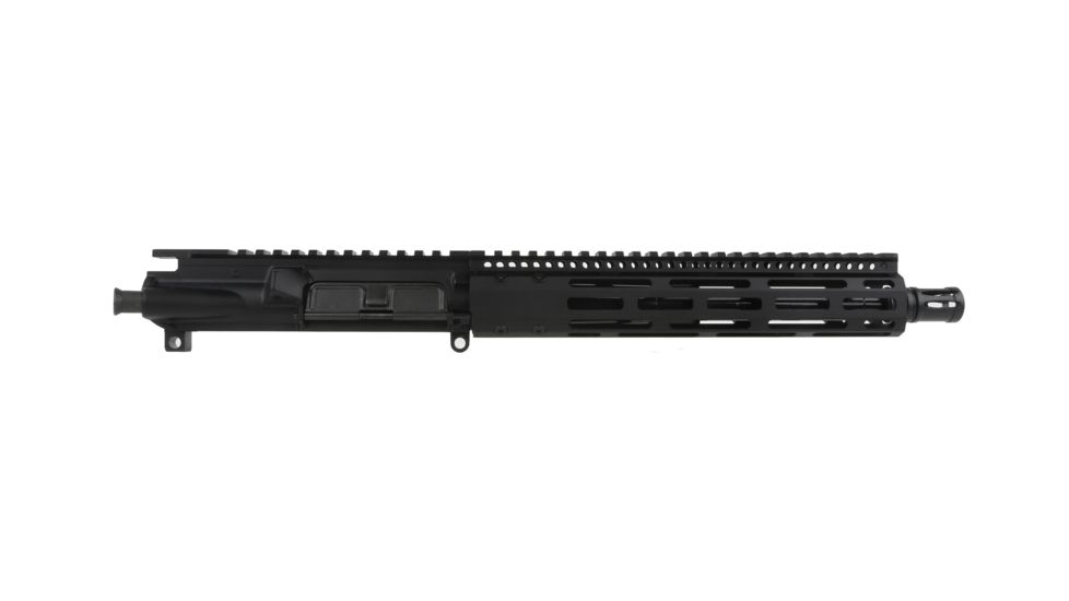 Radical Firearms Upper Assembly 10.5 inch 300 AAC HBAR Contour, 10 inch FCR, A2 FH, w/o BCG and CH, Black, FU10.5-300HBAR-10FCR
