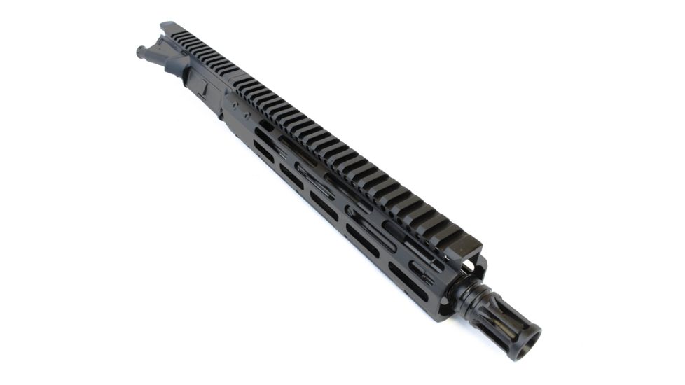 Radical Firearms Upper Assembly 10.5 inch 5.56 M4 Contour, 10 inch FCR, A2 FH, w/o BCG and CH, Black, FU10.5-5.56M4-10FCR