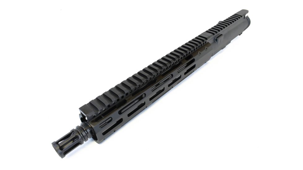 Radical Firearms Upper Assembly 10.5 inch 5.56 M4 Contour, 10 inch FCR, A2 FH, w/o BCG and CH, Black, FU10.5-5.56M4-10FCR